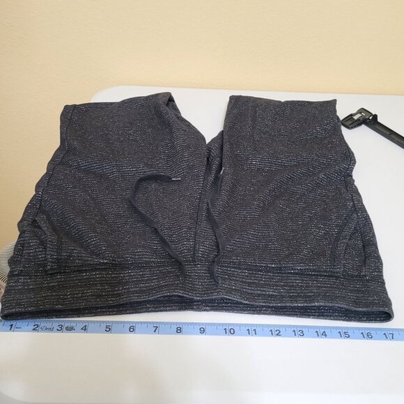 Champion Elite Womens Black & Gray Striped Joggers Pockets Fitted Size L - Picture 7 of 8